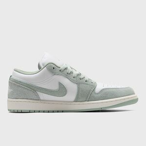 NIB Men’s Sz 10 (Euro Sz 44) Air Jordan 1 Low SE Sneakers In White/Sea-foam Sail